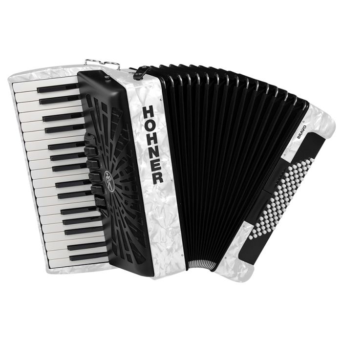 Hohner Bravo III 72 Chromatic Piano Accordion 34 Key and 72 Bass
