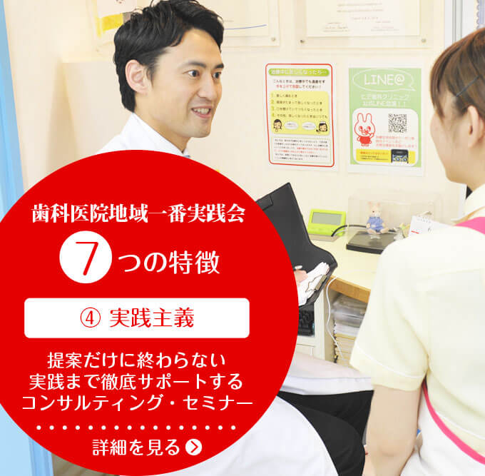 歯科医院経営専門コンサルなら歯科医院地域一番実践会