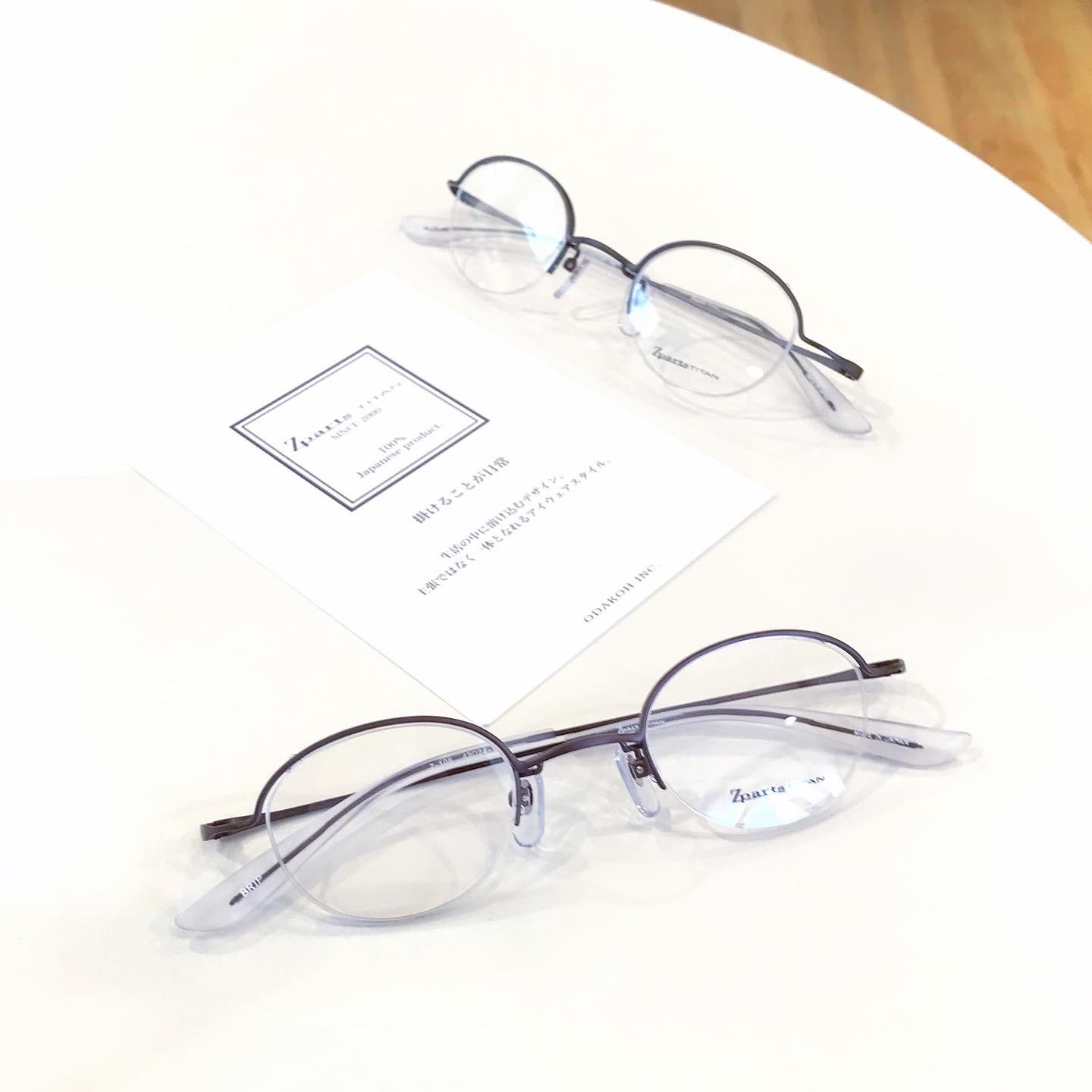 細軽 Zparts/ジーパーツ「Z-108」再入荷 | メガネの井上 | メガネ