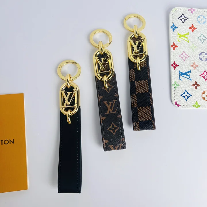 ルイヴィトン キーホルダー レザー 革 LV キーリング メンズ