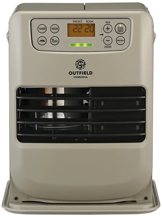 CORONA OUTFIELD特設ページ|ポータブル電源対応 石油ファンヒーター FH