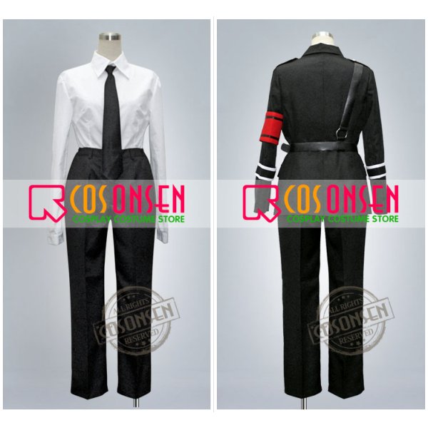 咎狗の血 シキ 黒 軍服 コスプレ衣装｜COSONSEN コスプレ通販