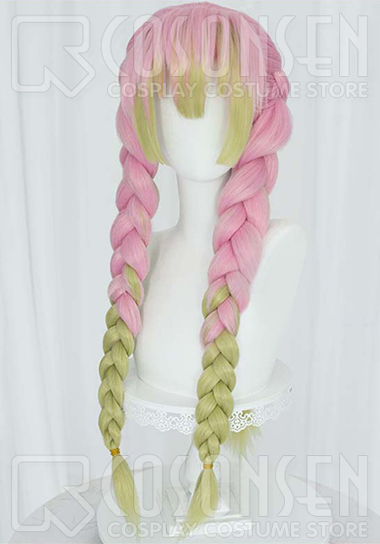 鬼滅の刃 鬼殺隊 恋柱 甘露寺蜜璃 コスプレウィッグ｜cosonsenコスプレ通販