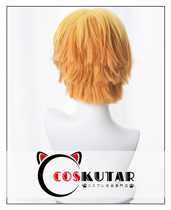 鬼滅の刃 我妻善逸 コスプレウィッグ｜COSKUTARコスプレ衣装通販