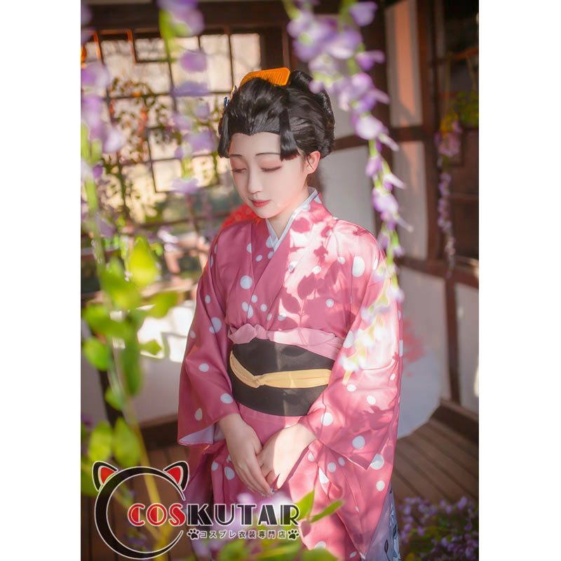 鬼滅の刃 恋雪 着物 コスプレ衣装｜COSKUTARコスプレ衣装専門店