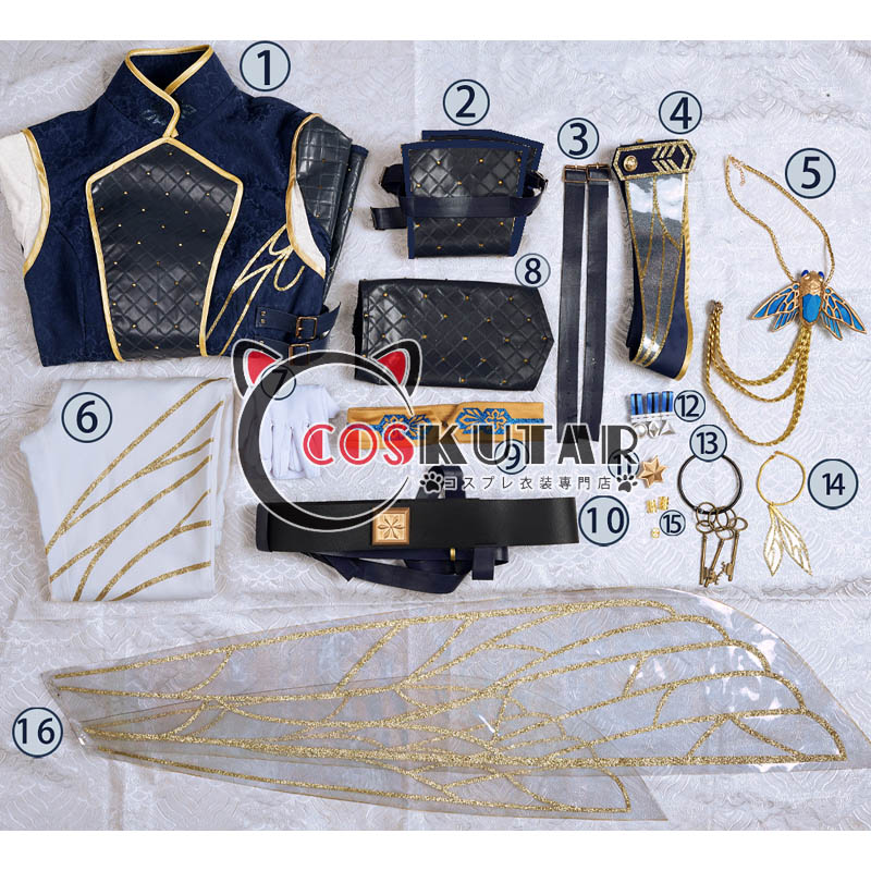 第五人格 IdentityV 冬蝉 囚人 ルカ・バルサー コスプレ衣装｜COSKUTAR