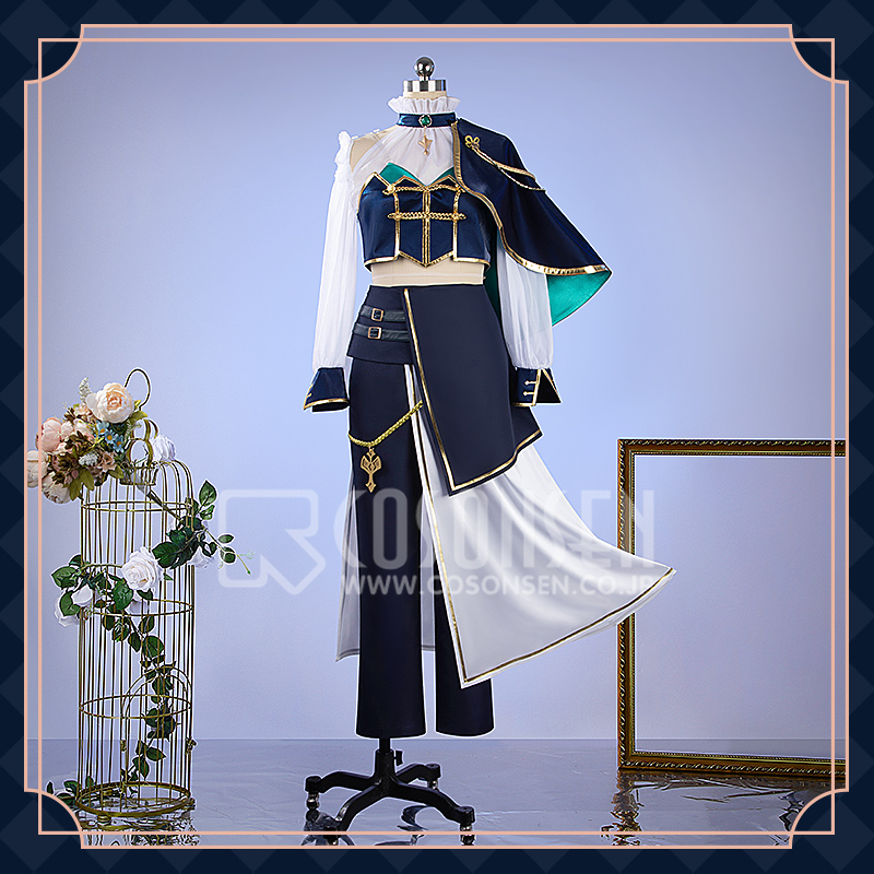 バーチャル YouTuber vtuber 緑仙 SYMPHONIA 5周年ライブ衣装 コスプレ