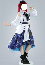 ホロライブ hololive VTuber Blue Journey 夜明けのうた 全員 コスプレ