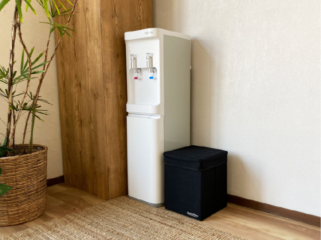 座れる収納ボックス（ブラック） | コスモウォーター会員さま専用