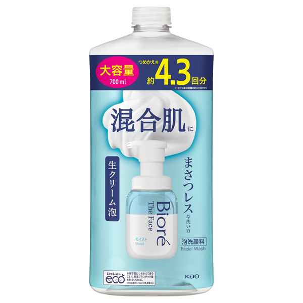 ザフェイス 泡洗顔料 モイスト / ビオレ(泡洗顔フォーム, スキンケア