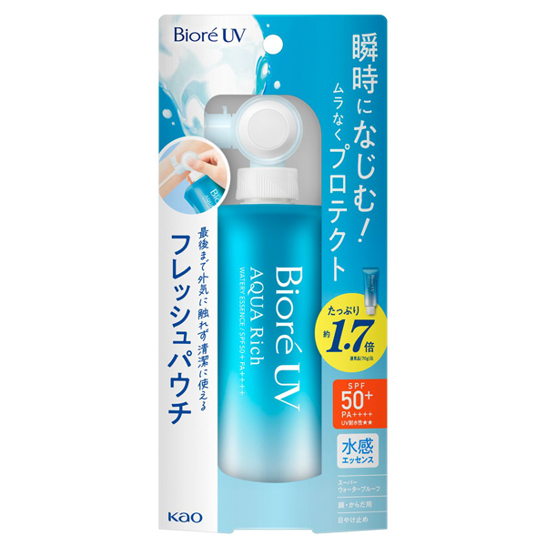 ビオレUV アクアリッチ ウォータリーエッセンス フレッシュパウチ