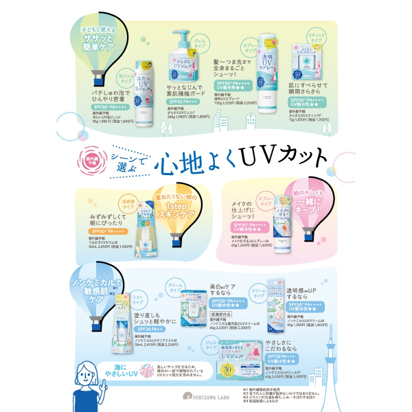 ノンケミカル薬用美白UVクリームM / 紫外線予報(日焼け止めクリーム