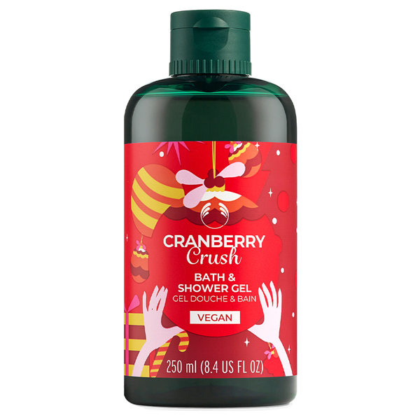 数量限定】バス&シャワージェル クランベリークラッシュ / THE BODY