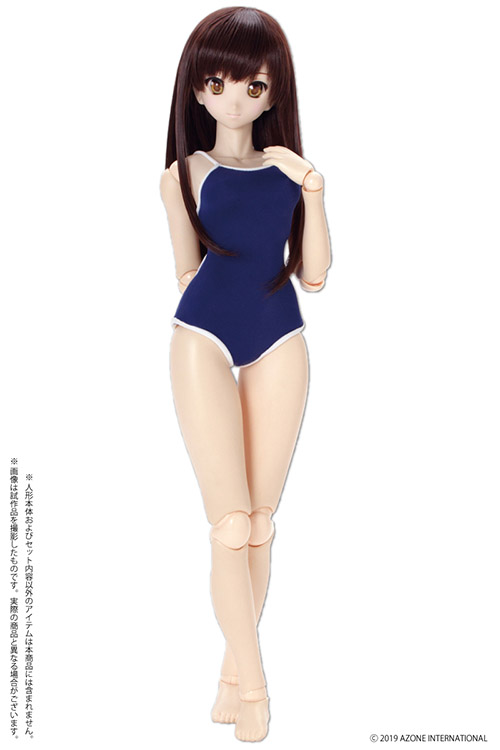 FAO135-NVW【48/50cmドール用】AZO2 競泳用水着 [50 Collection
