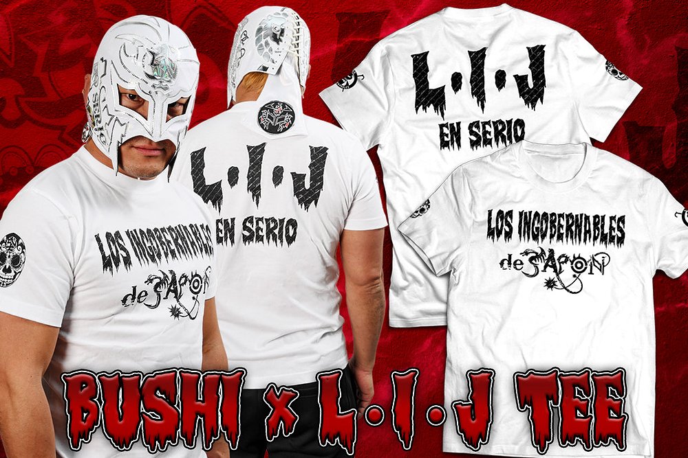 BUSHI×L・I・J Tシャツ 2024 [新日本プロレスリング] | 公式