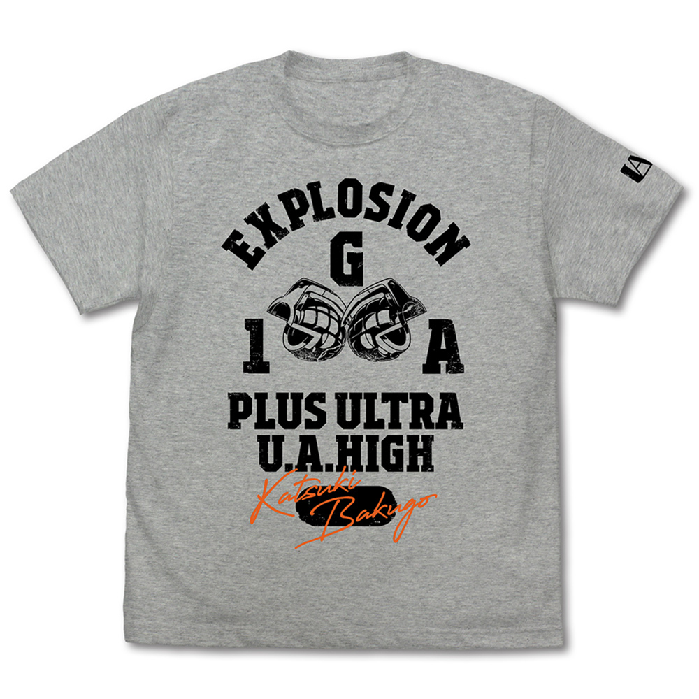 爆豪勝己 カレッジ Tシャツ [アニメ『僕のヒーローアカデミア
