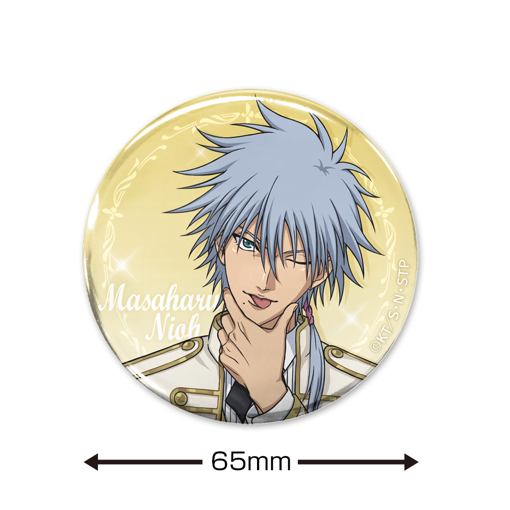 描き下ろし 仁王雅治 65mm缶バッジ [新テニスの王子様] | 公式