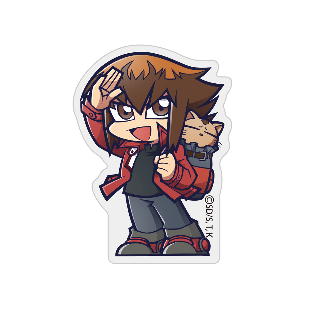 遊城十代 アクリルブロックフィギュア [遊☆戯☆王デュエル