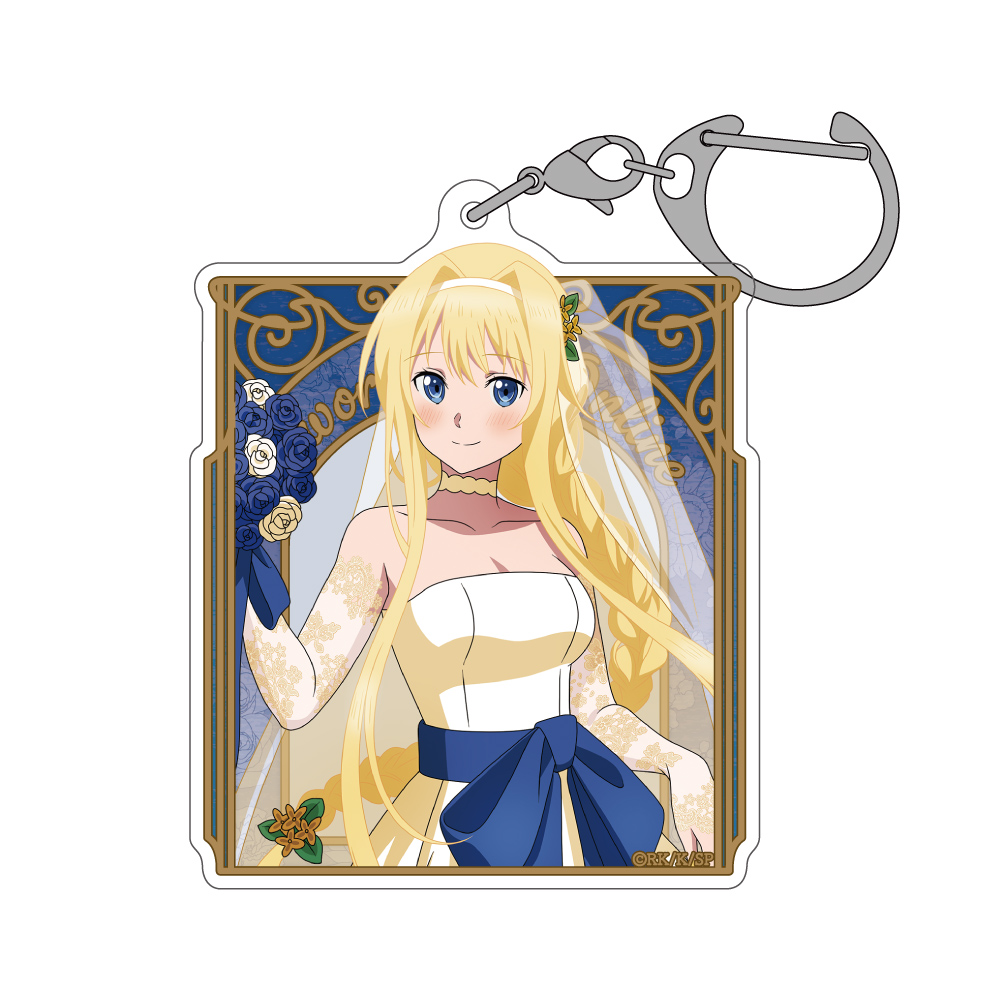 描き下ろし アスナ 65mm缶バッジ ウェディングドレスVer. [ソード