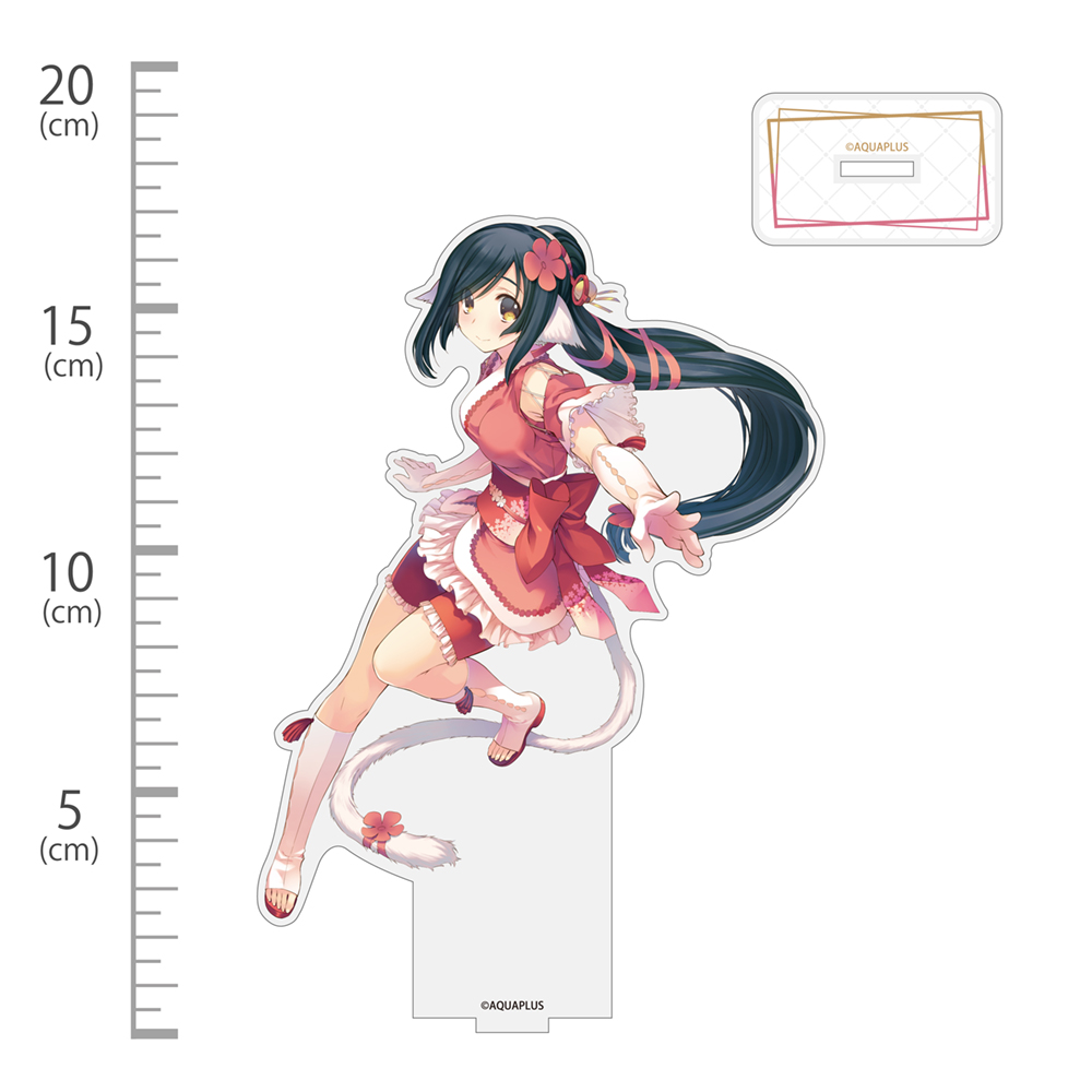 ☆限定☆AQUAPLUS 20th Anniversary クオン アクリルスタンド（大