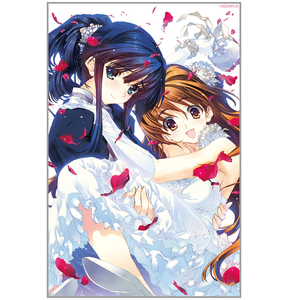 ☆限定☆小木曽雪菜＆冬馬かずさ アクリルアートスタンド [WHITE