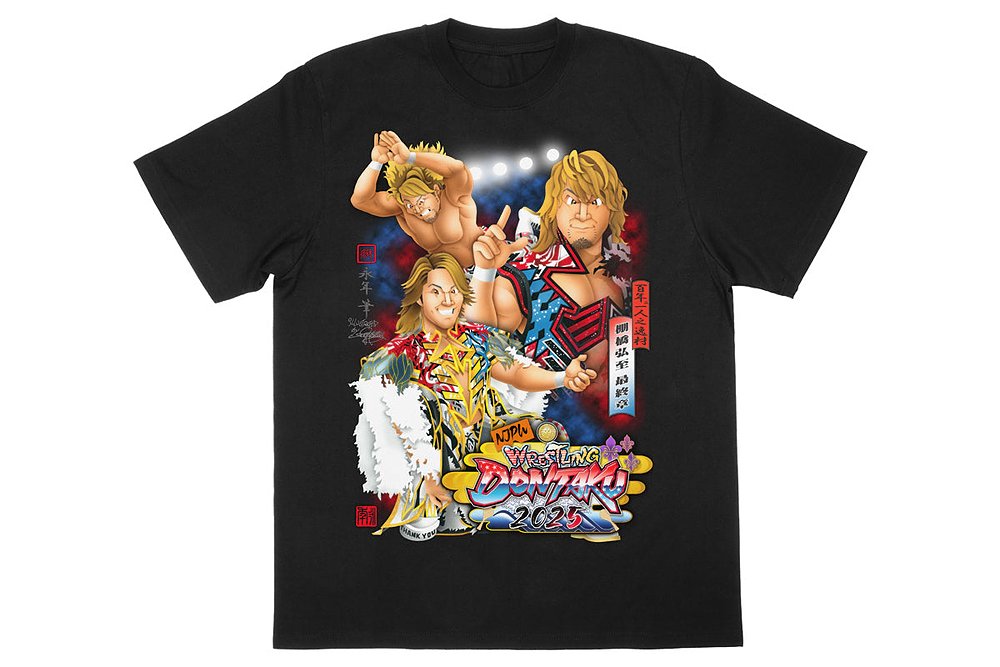 棚橋弘至 イラストTシャツ（2025） [新日本プロレスリング] | 公式