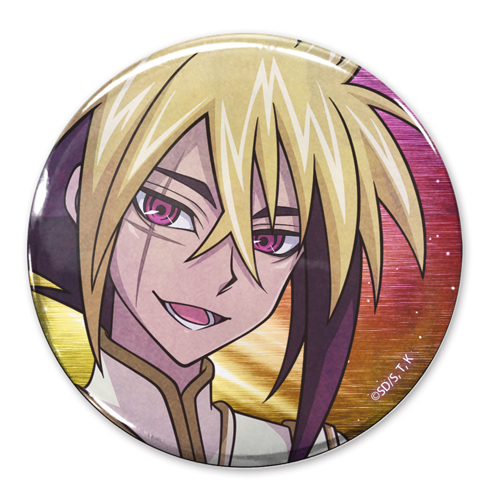 描き下ろし 神代凌牙 65mm缶バッジ オフモードの決闘者Ver. [遊☆戯