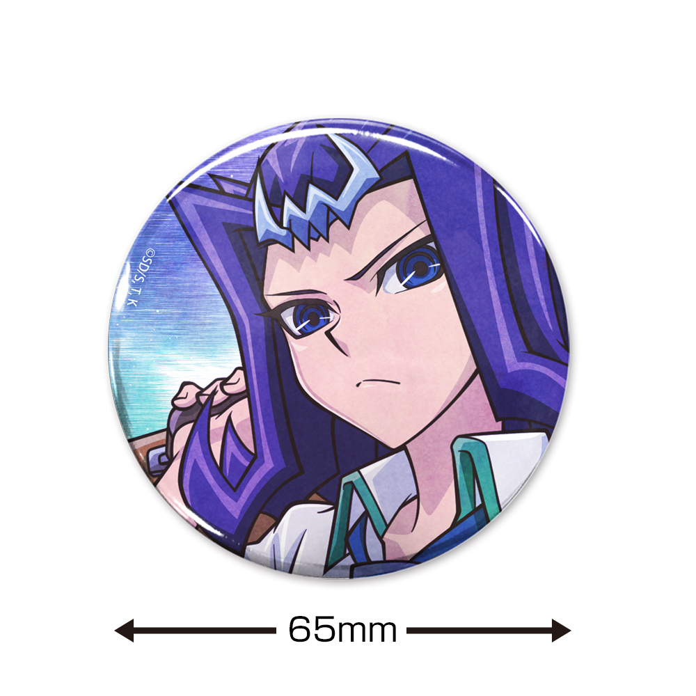 描き下ろし 神代凌牙 65mm缶バッジ オフモードの決闘者Ver. [遊☆戯