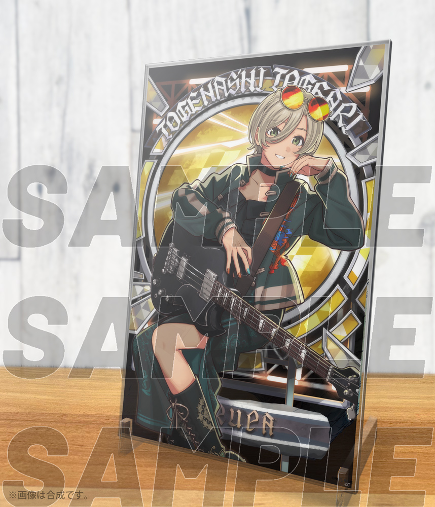 描き下ろし 安和すばる 65mm缶バッジ 爆ぜて咲くVer. [ガールズバンド