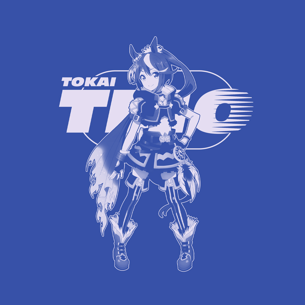 トウカイテイオーイラストパネル(おがわじゅり) おがわじゅり イラスト