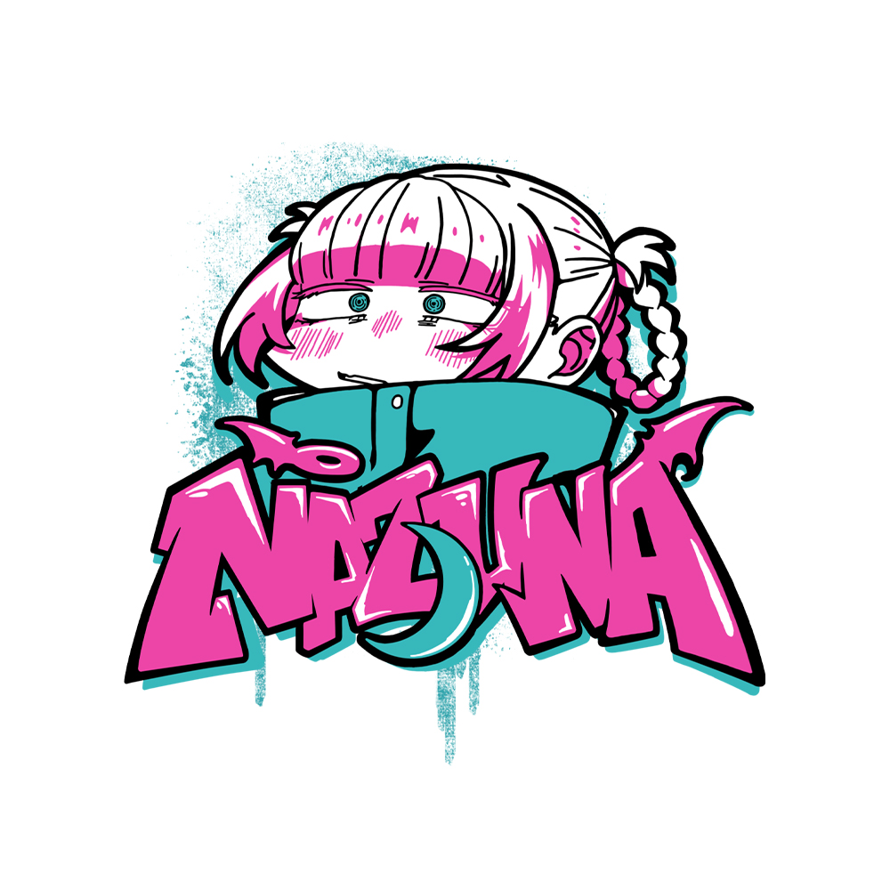 ナズナ ペイントアート Tシャツ [よふかしのうた] | 公式キャラクター