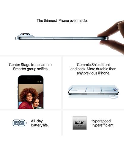 iPhone Air 256GB Sky Blue | Cellcom