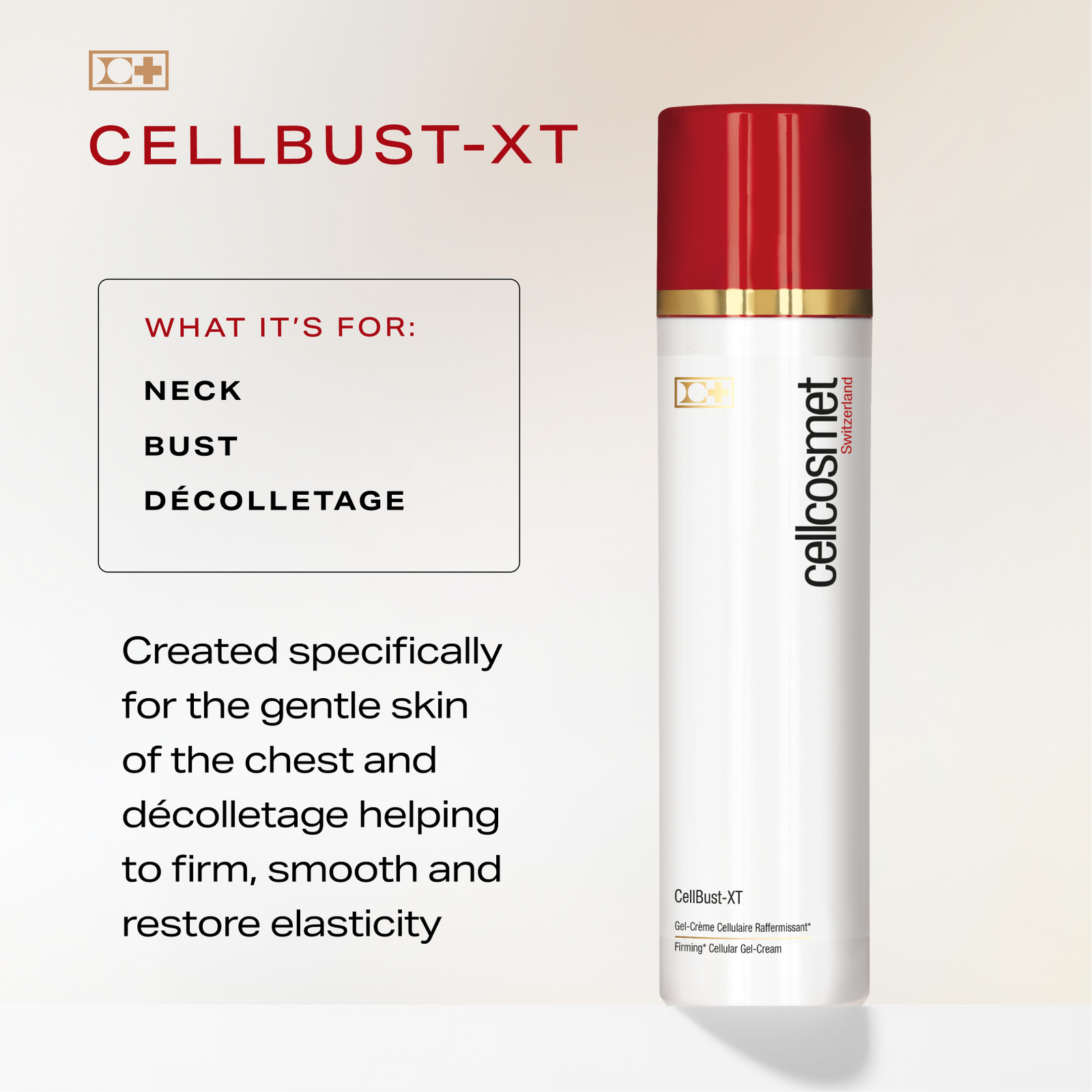 CellBust-XT: Neck & Chest Lifting & Firming Cream | Cellcosmet