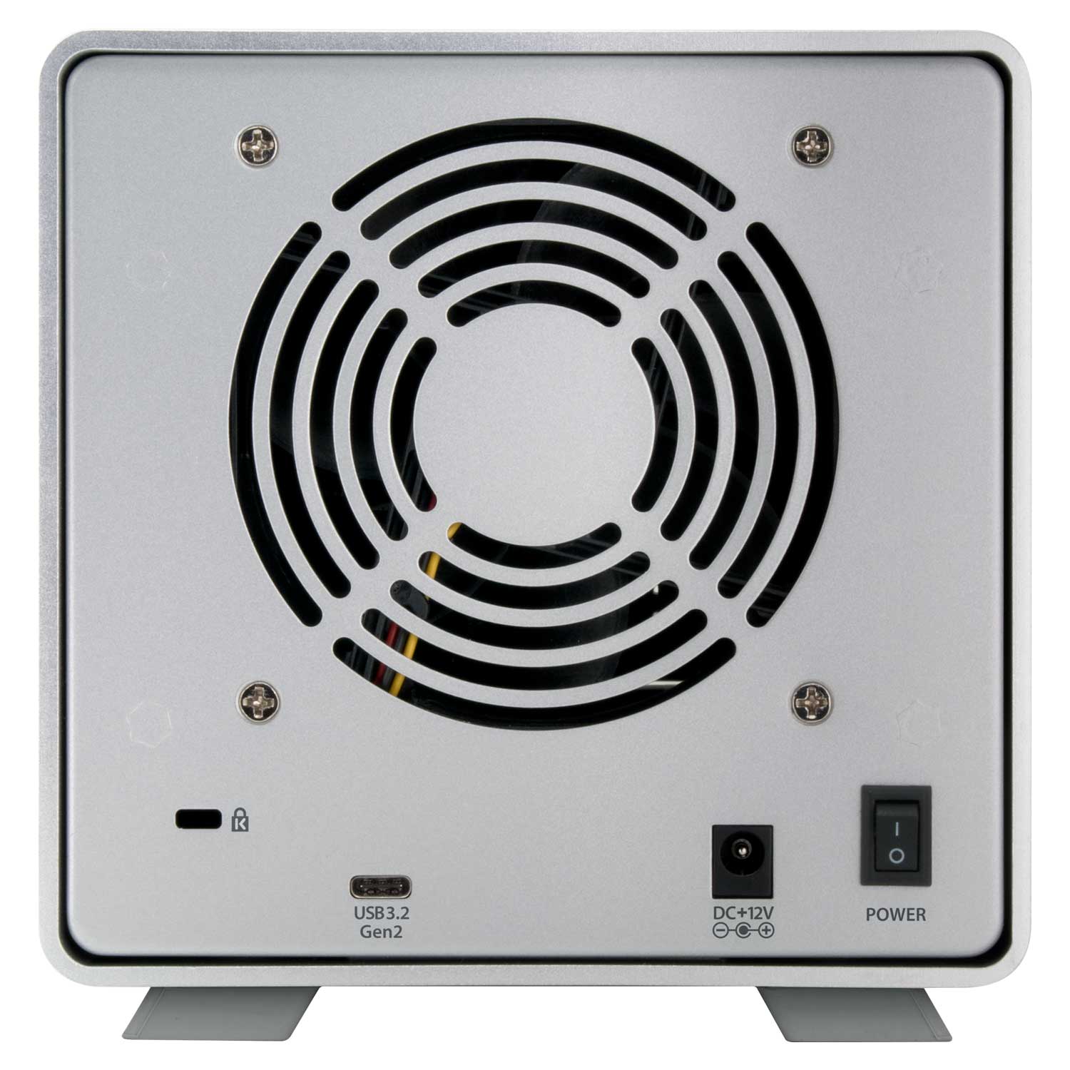 裸族のカプセルホテル USB3.2 (CRCH35U32CIS) ハードディスク（HDD