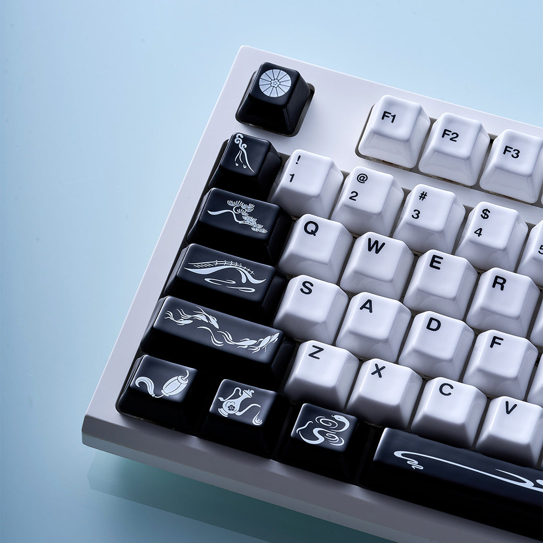 蛇年セラミック職人キーキャップセット