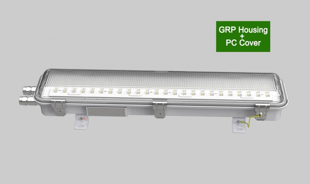 Explosion Proof LED Linear Light, Flameproof Fluorescent Light
