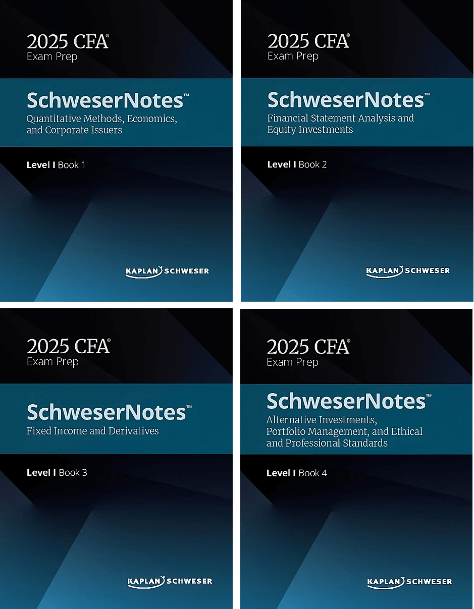 2025 CFA Level 1 Schweser Notes - CFA eBooks