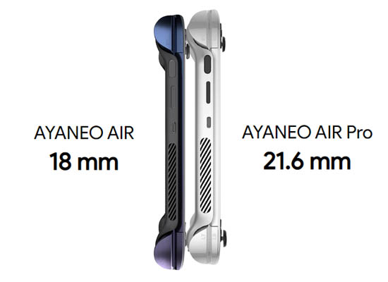 AIR 5560U (16G+512G+28Battery)WT | AYANEO AIRシリーズ ポータブル