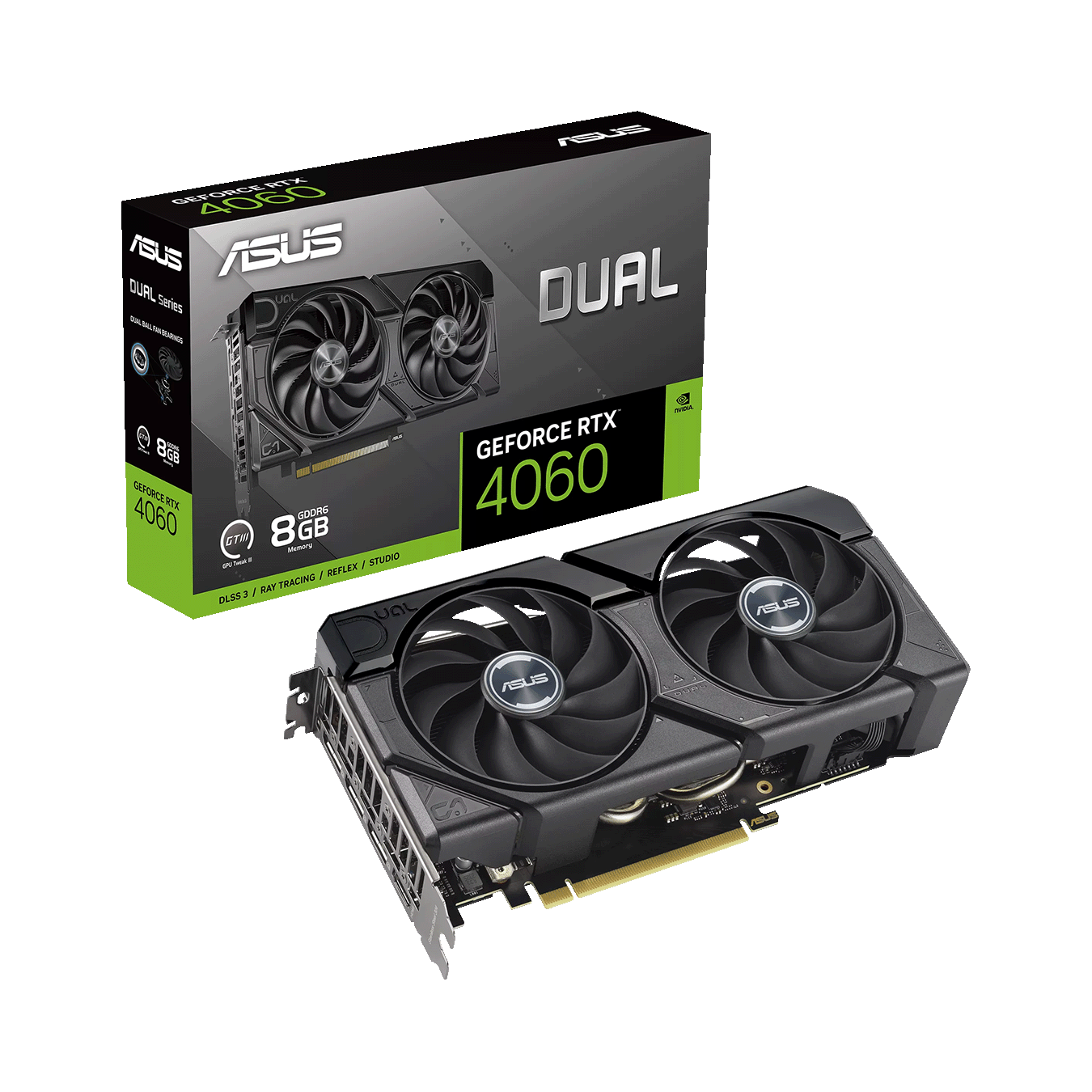 DUAL-RTX4060-8G-EVO | DUAL-RTX4060-8G-EVO | ASUS(エイスース