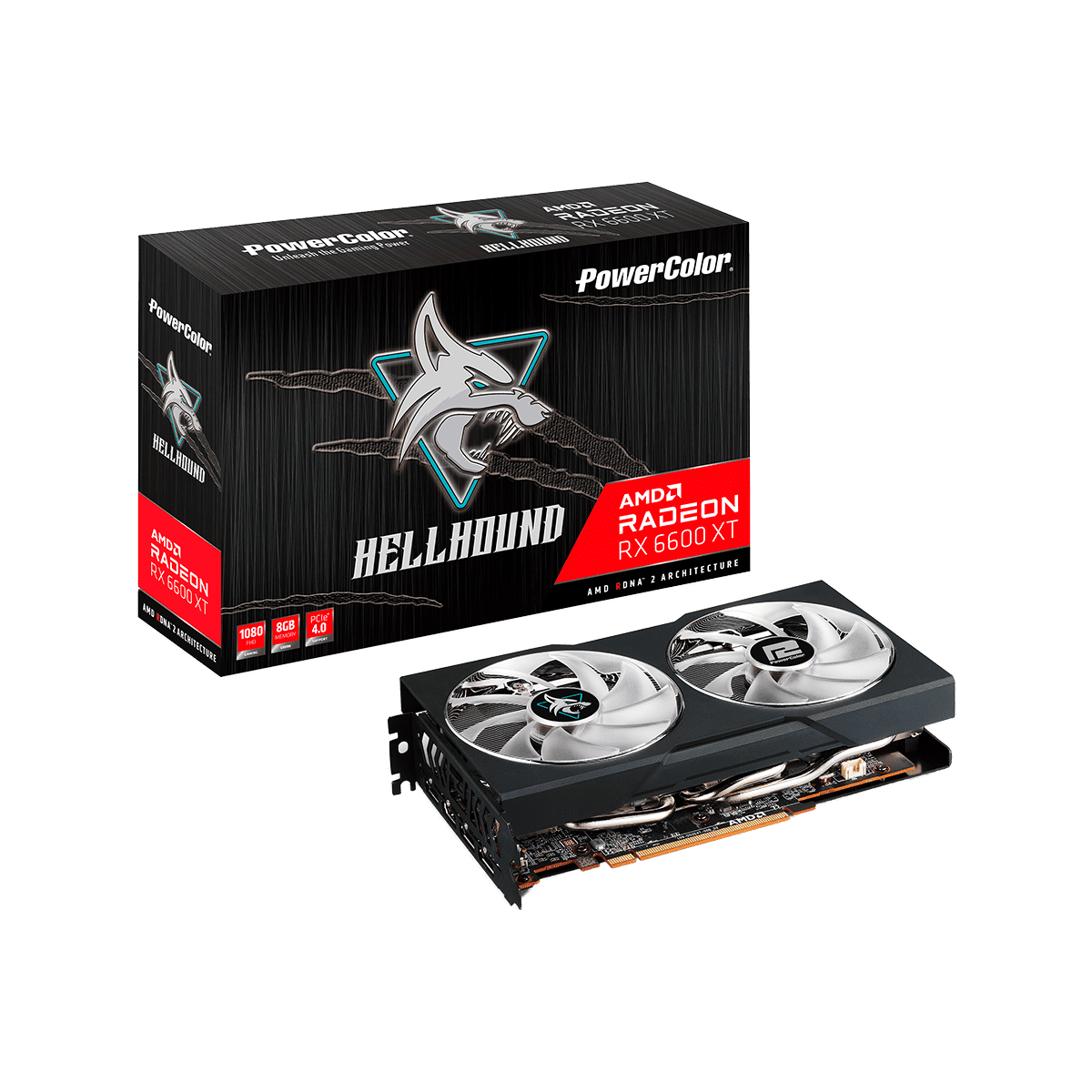 AXRX 6600XT 8GBD6-3DHL/OC | PowerColor(パワーカラー) Radeon RX