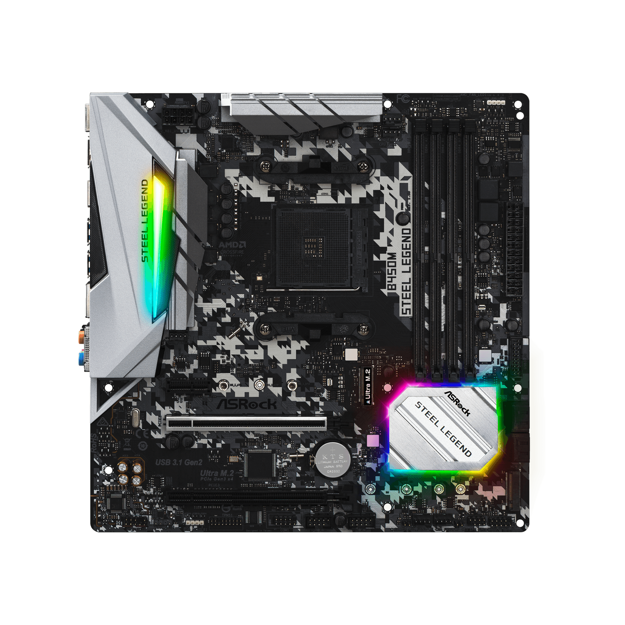 B450M Steel Legend | ASRock(アスロック) SocketAM4 AMD B450