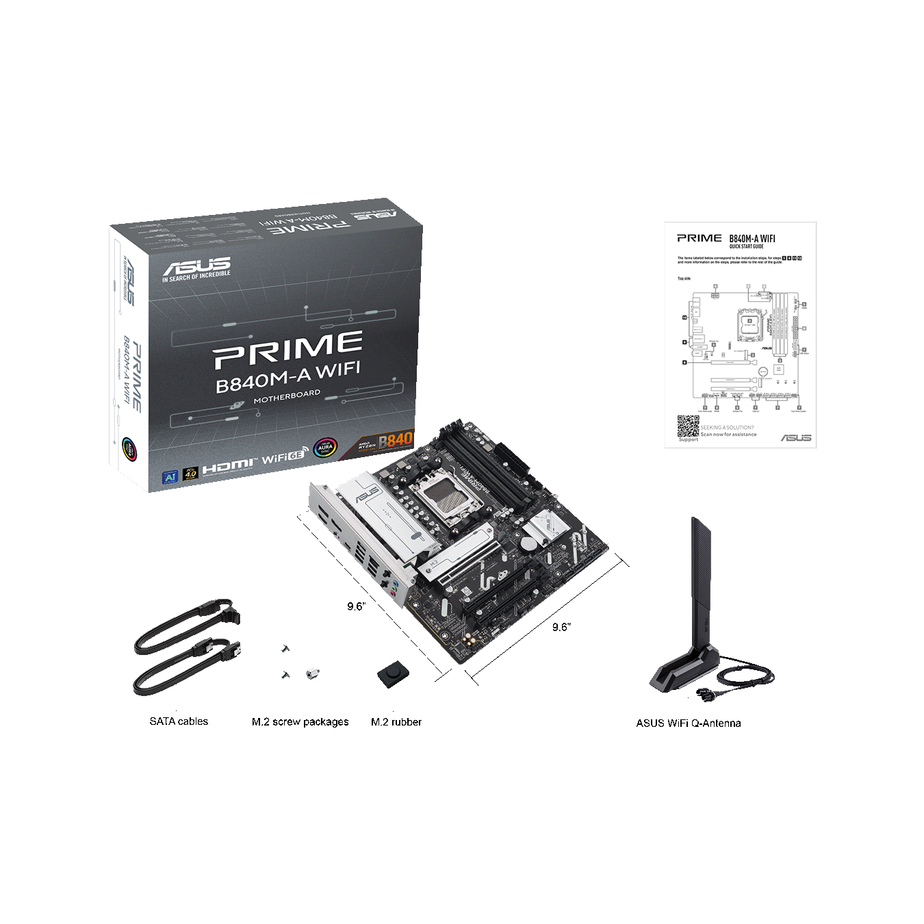 PRIME B840M-A WIFI-CSM | PRIME B840M-A WIFI-CSM | ASUS(エイスース