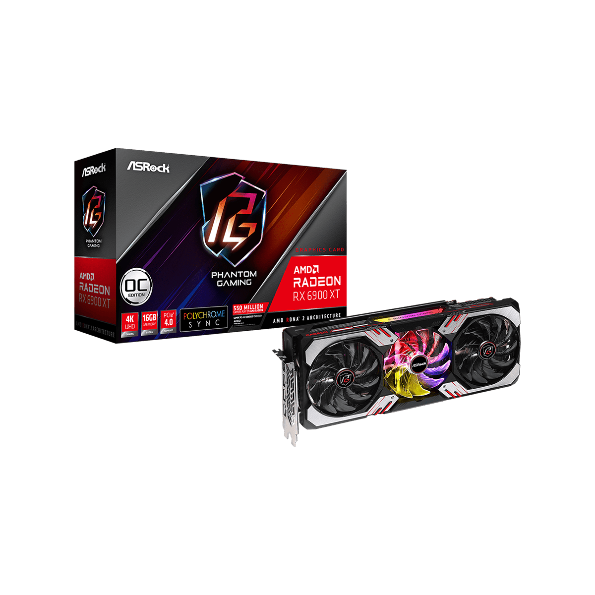 RX 6900 XT PG D 16G OC | ASRock(アスロック) Radeon RX 6900 XT 搭載