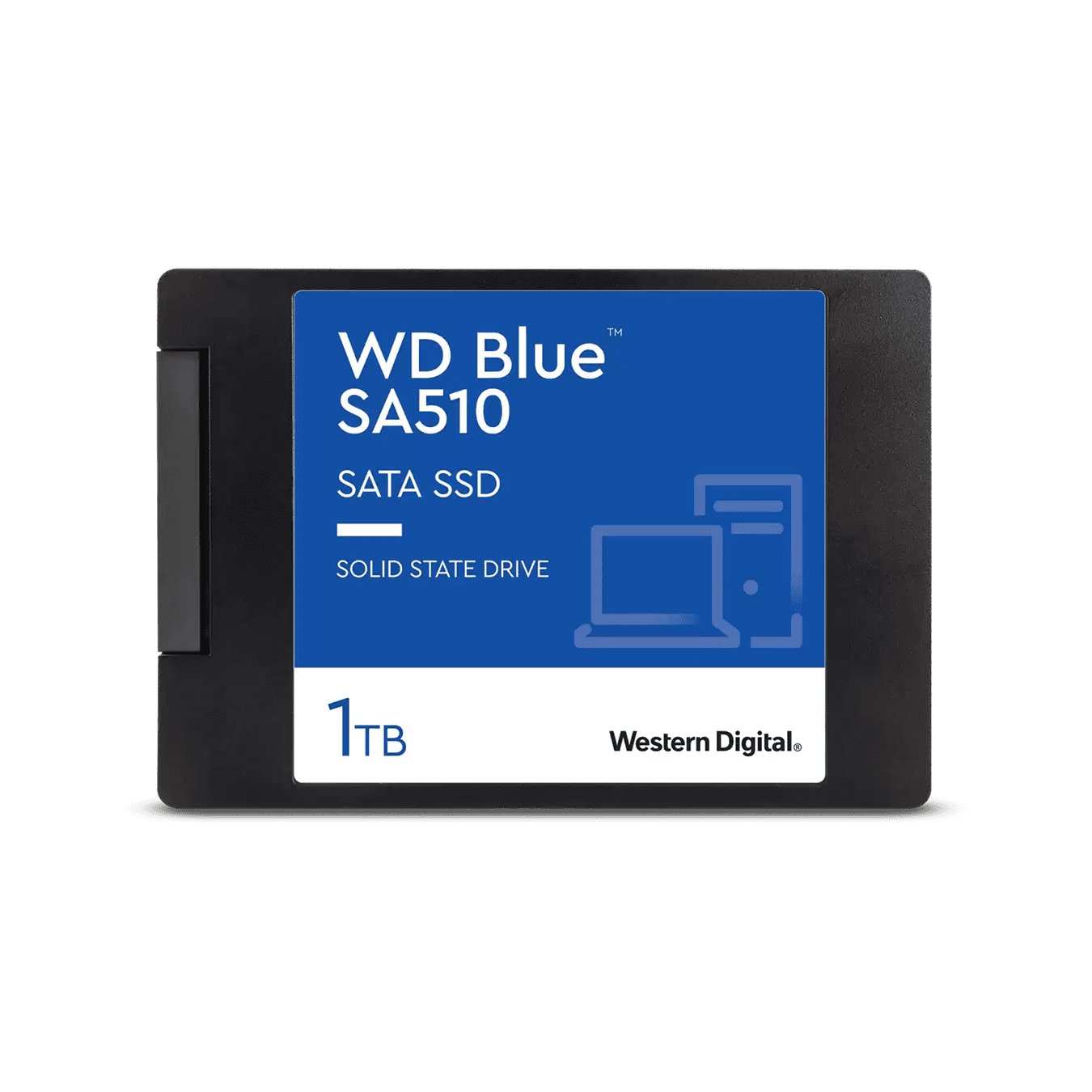 WDS100T3B0A | WesternDigital WD Blue SATA6接続 2.5型SSD SA510