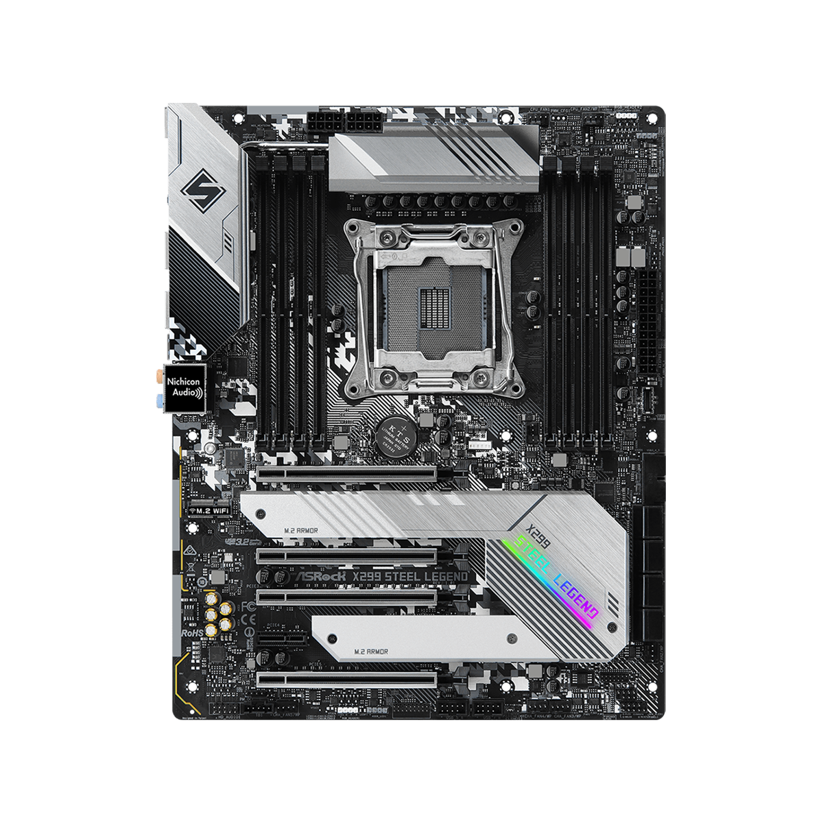 X299 Steel Legend | ASRock(アスロック) LGA2066 Intel X299 ATX