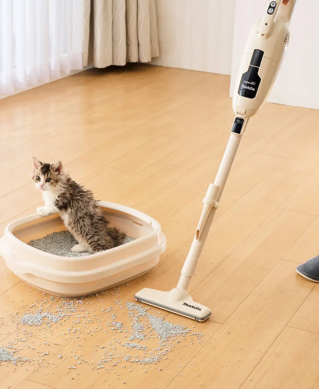 マキタ 軽量 クリーナー ターボⅡ 掃除機 通販生活 スタンド付 送料