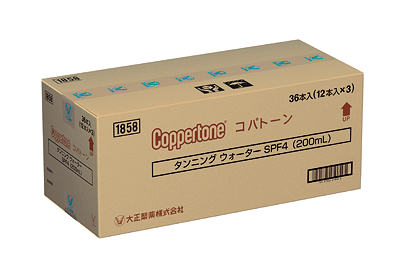 コパトーン タンニングウォーターSPF4