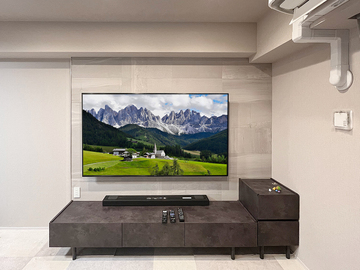 ソニー KJ-75X8000Hの壁掛け施工事例