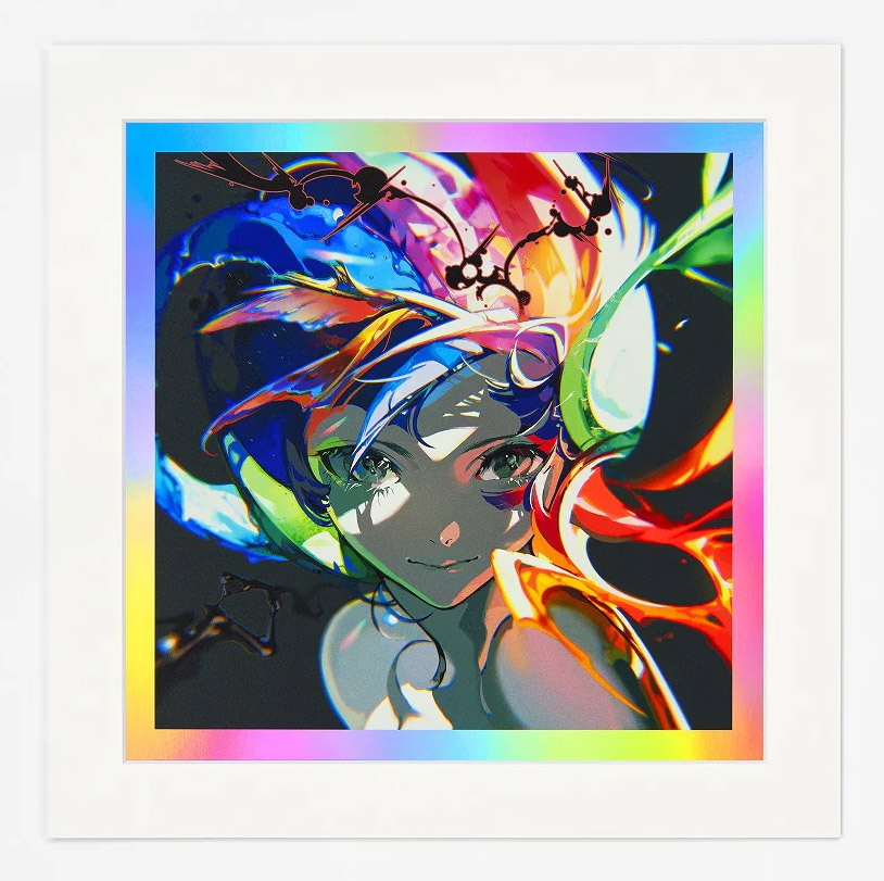 Catsuka Shopping - Gift - Mai Yoneyama High Quality Poster (Aura