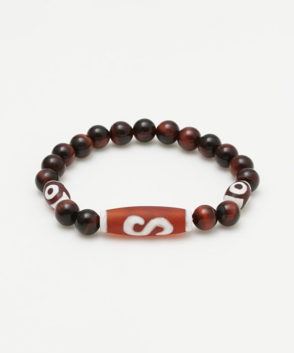 天珠】スリースト－ンブレスレット(RED TIGER EYE): 『チャイハネ
